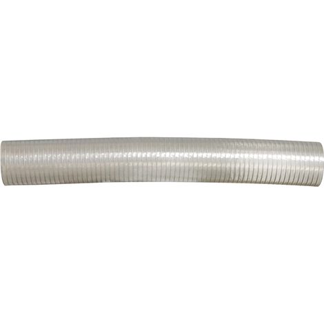 Spiralförmiger Saug- und Druckschlauch, Durchmesser 88 x 76 mm, spiralförmige Wandstärke 6 mm, Sprühdüse x 1 m