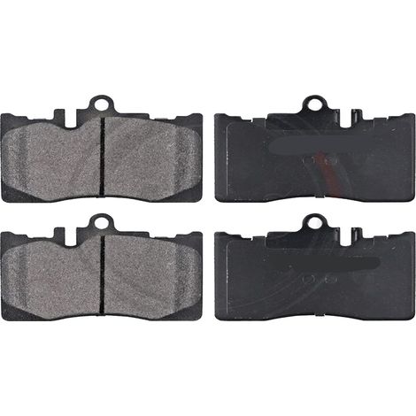 KIT PASTIGLIE FRENO ANTERIORI compatibile con LEXUS LS (F3) / PASTIGLIE FRENANTI AUTO OEM FDB1688 , / SOSTITUZIONE DIRETTA / BASSA POLVERE / SILENZIOSO