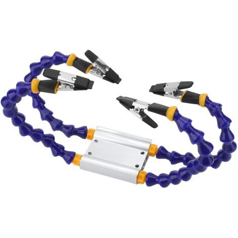 Solde Ha Ha ABS ABS Flexible ALLIME ALLIAME ALLIAGE BASE TROISIÈME MAIN Solde Tool avec Couvercle en Caoutchouc Amovible 4pcs ARM Flexible Le Bras Flexible Est Fait de Matériau ABS, Qui Est Léger. (1/5)