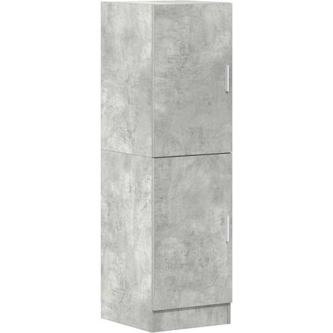 Maison Exclusive - Mobile da Cucina Grigio Cemento 38x41,5x131,5 cm Legno