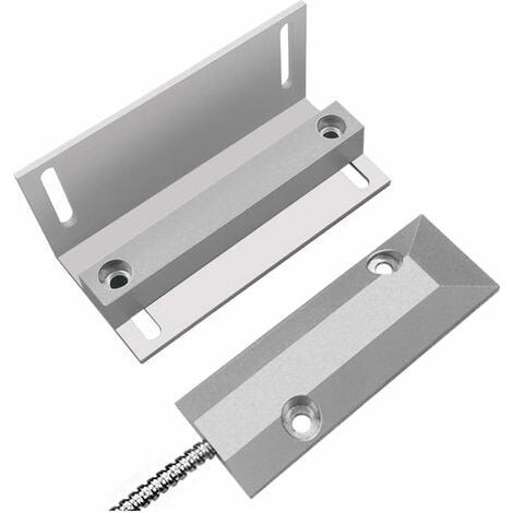 autres – Contacts magnétiques d'alarme NC pour capteur d'interrupteur de porte de garage – Montage surface – Métal alliage zinc – Écart d'opération ≥50 mm (1/4)