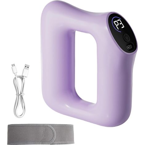 Anillo eléctrico para la fascia corporal  Masajeador térmico ergonómico para relajación muscular  Dispositivo ligero de masaje para la fascia corporal completa para deportistas, mujeres y hombres