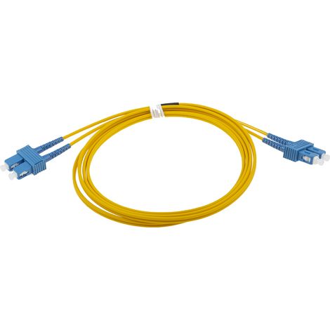 Câble fibre optique RS PRO 2m Avec connecteur / SC, OS1 Mono-mode ( Prix pour 1 ) (1/2)