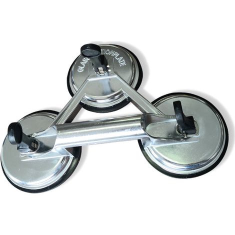 Ventosa triple de aluminio EDMA - 250355