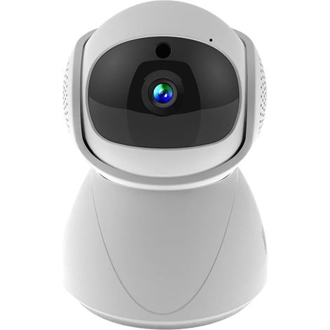 JSSEVN - Cámara 5G 1080 de alta definición, cámara inalámbrica de interior de doble frecuencia WiFi para red doméstica (Tamaño: 1080P) (1/5)