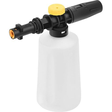 Canon à Mousse pour Kärcher K2 K3 K4 K5 K6 K7 Nettoyeur Haute Pression, 750ML Kit De Bouteille De Lance de Mousse à Neige pour Voiture avec Buse Réglable, pour Lave-Auto Nettoyage de Vitres (1/5)