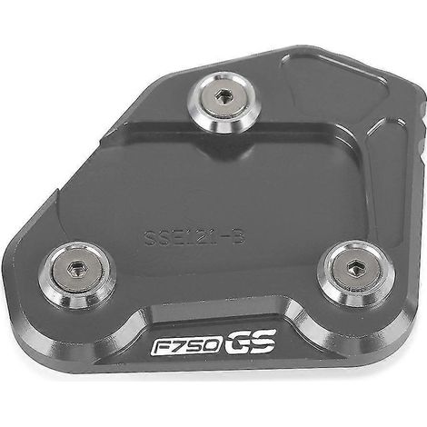 Seitenständer-Vergrößerungsplatte für BMW F750GS, F750 GS, F 750 GS, F850GS, F850 GS ADV, ADVENTURE (2018–2022, 2023) – F750GS LOGO3