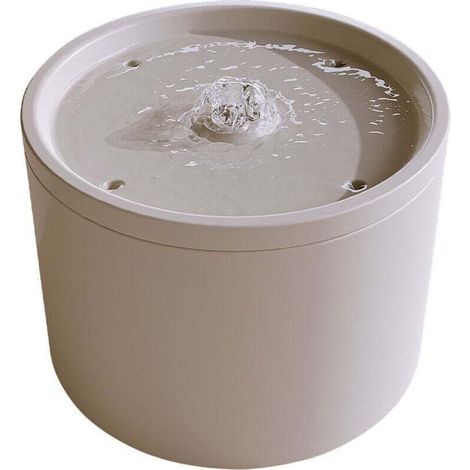Pumpenloser Trinkbrunnen. 1 l. für kleine Hunde und Katzen. spülmaschinenfest. einfache Montage und Reinigung. inklusive Filter. Keramik-Wasserspender