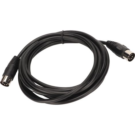 Câble DIN 7 broches mâle-mâle, rallonge Plug and Play de grande taille pour ordinateur et appareils médicaux, 3 m (9,8 pi). (1/4)