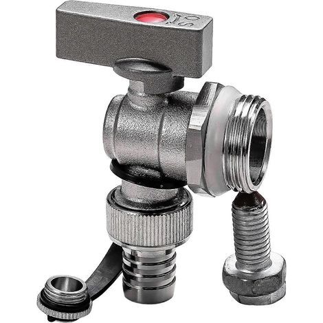 Robinets de radiateur, chauffe-eau, raccord étanche, distributeur de chauffage au sol, séparateur d'eau, multicolore résistant 25 mm A (1/5)