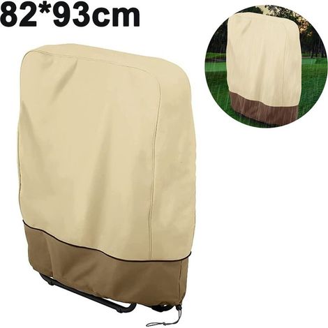 Housse de chaise pliante, housse de protection, housse de chaise longue relaxante en tissu Oxford 190D imperméable, coupe-vent et résistante aux UV, pour chaise longue de jardin, transat et chaises lo (1/5)