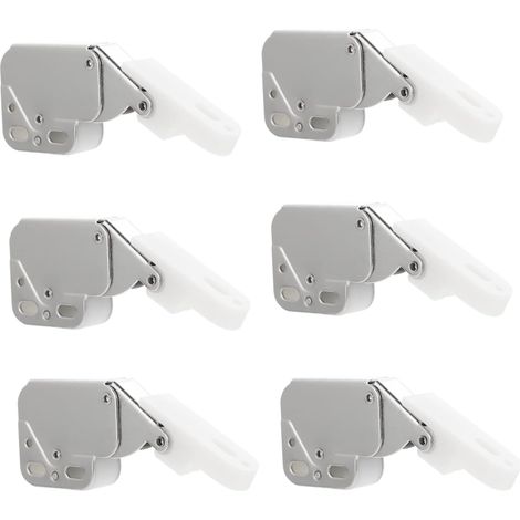 Mini charnières à ressort autobloquantes pour meubles (1/5)