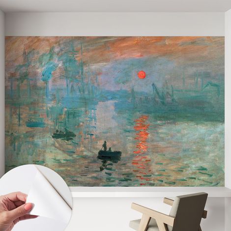 Papier peint adhésif autocollant pour salon chambre à coucher tendance et originale Paysage portuaire 152x104 cm (1/5)