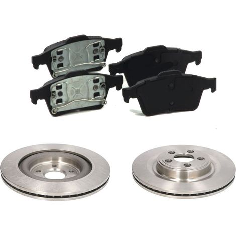 Kit Pastiglie Pattini Pasticche e Dischi Posteriori compatibile con JAGUAR XJ (X351) - DISCHI + PASTIGLIE OEM: FDB1540 / 18090 /SOSTITUZIONE DIRETTA/BASSA POLVERE/SILENZIOSO (1/5)
