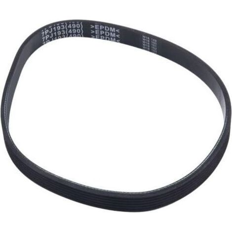 Belt of drive for mower to lawn 6PJ490 for MS, belt of replacement sturdy, kit of accessories of components of tractor (metric) (1/5)