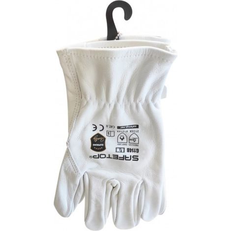 Guantes de piel flor resistentes a la llama Suprem 11