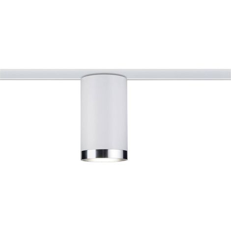 Paulmann Spot Tube Faretto da soffitto URail GU10 Bianco, Cromo (opaco) (1/5)