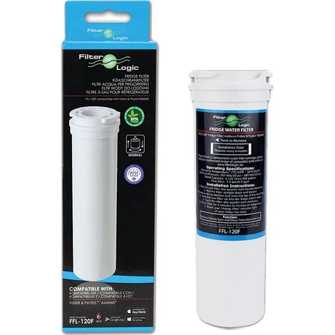 FilterLogic FFL-120F Fridge Water Filter Compatible with Fisher and Paykel 836848