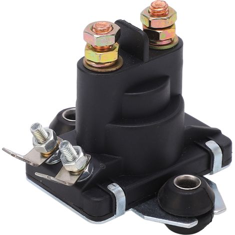 Relais Solénoïde Démarreur 12V Contacteur Magnétique Haute Conduction Pour Motoneige ATV Tracteur Tondeuse (1/5)