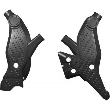 RACETECH (RTECH) 2024/07 PROTEZIONI TELAIO (SET) T7 REVOLUTION YAMAHA TENERE 700 '19-'24 NERO
