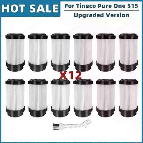 S'applique aux pièces de rechange et accessoires pour aspirateur Tineco Pure One S15 : préfiltre et postfiltre (jeu J) (1/5)