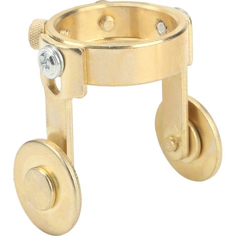 Rouleau de guidage de coupe P80, entretoise circulaire dorée en métal, accessoire pour torche de découpe plasma (1/5)