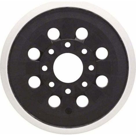 Tampon De Ponçage - 125 mm - 8 Trous - Compatible Bosch GEX 125-1 AE PEX 220 A PEX 220 AE - Lot De 2 (1/4)