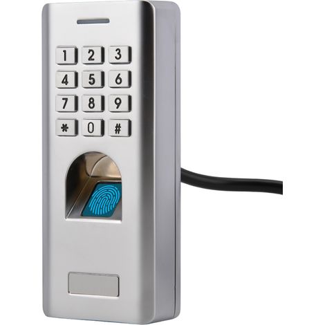 Lecteur d'empreintes digitales étanche, clavier de sécurité pour le contrôle d'accès aux portes par mot de passe et clavier de porte à code (1/5)