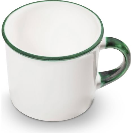 Gmundner Keramik Grüner Rand, Kaffeehäferl 0,24 Liter