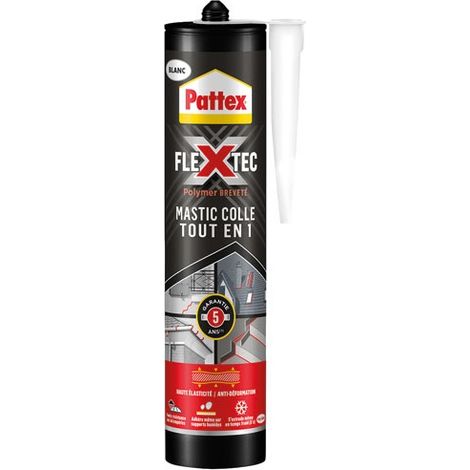 Pattex Colla Mastic Flextec Bianco Cartuccia 389g - Pattex