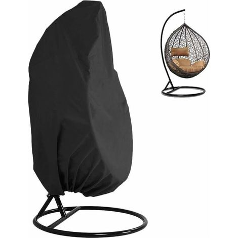 Housse de Fauteuil Suspendu Jardin - Étanche Housse pour Fauteuil Oeuf Suspendu (1/5)