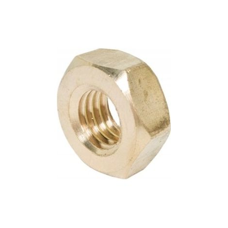 Dadi a 6 punte in ottone M12 DIN 934, 100 pezzi (1/5)