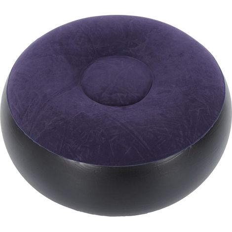 Chaise Gonflable, Chaise De Camping Extérieure Portative, Tabouret De Flocage Gonflable, Repose-Pieds pour la Maison, Le Bureau Et Les Voyages (1/5)