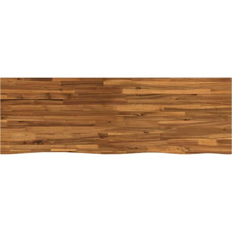 Live Edge Table Top 140 x 50 x 3.2 cm Rectangular vidaXL