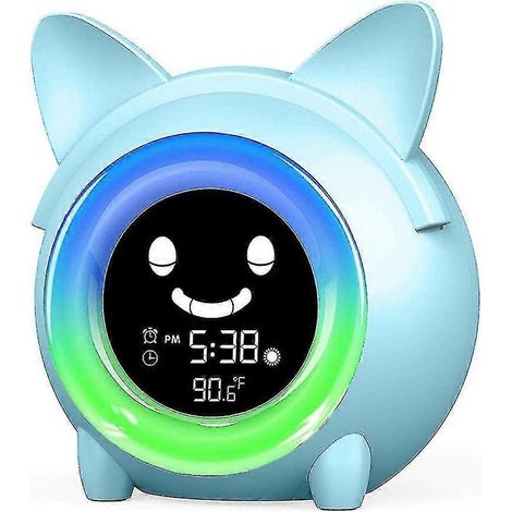 Réveil pour chambre d'enfant, réveil pour l'apprentissage du sommeil des enfants (1/4)