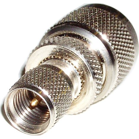 BeMatik - Adaptateur Mini-UHF-Femme/N-Macho (1/2)