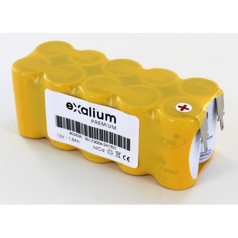 Batterie Ni-Cd 12V 1.3Ah 10VRECS1300 SAFT 803539