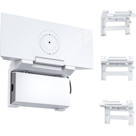 2-In-1 Starlink Gen 3 Router-Halterung & Starlink V3 Netzteil-Halterungen, Star-Link-Internet-Kit, Satellit, Signalintegrität, Platzsparend, Abs-Wandhalterung(Set) (1/5)