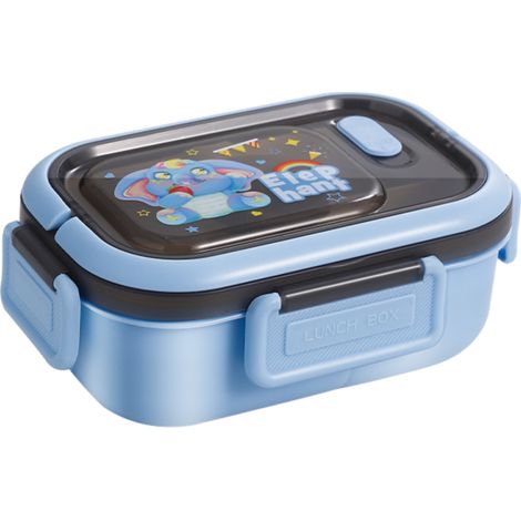 Irovami Boîte lunch hermétique enfant – fermeture clip, anti-fuites, bento
