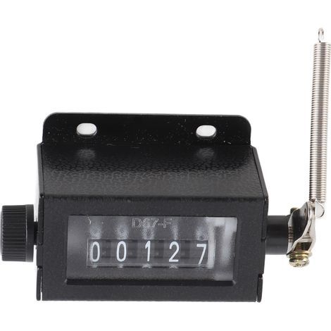Compteur mécanique D67F 5-digit compteur à tirer avec remise à zéro (1/5)