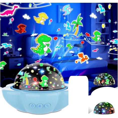 Projecteur d'œufs de dinosaures à LED avec veilleuse et télécommande pour enfants. (1/5)