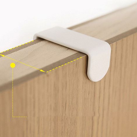 Crochets de porte arrière en fer forgé cerisier chinois, sans perforation, porte-serviettes horizontal blanc, 2 crochets, pour le rangement des chapeaux et autres accessoires de maison. (1/5)