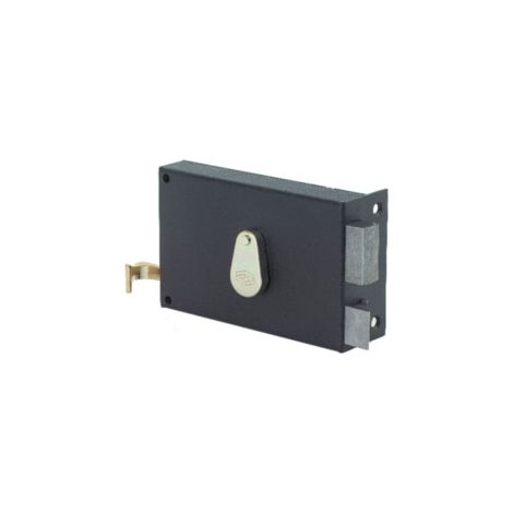 Serrure 4G horizontal tirage cylindre de 50mm droite - JPM - 124000-02-1A
