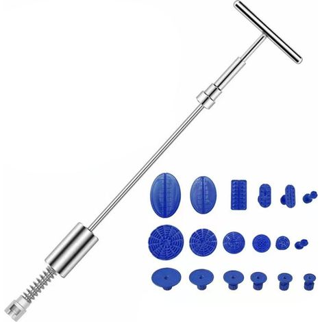 Extracteur de Dent, Kit de Réparation de Dent Outil de Débosselage pour Grande Tension Forte Extracteur de Réparation de de Véhicule Outil de de Suppression de Automobile (Type 1). (1/5)