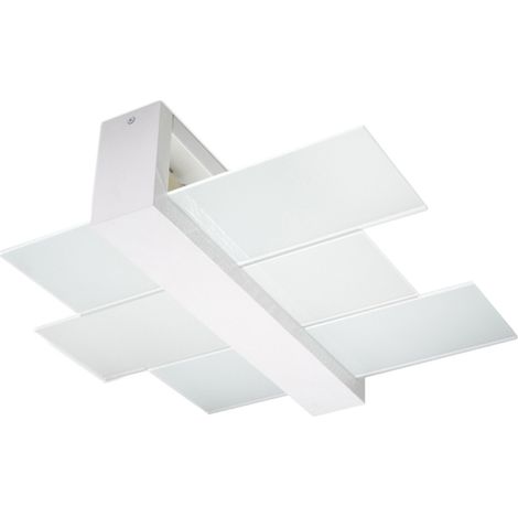 Lampada da soffitto astro 2 E27 legno bianco lumilo 00.171.78 (1/5)