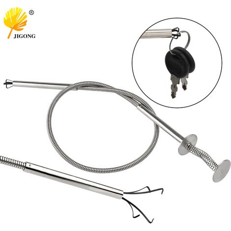 Outil de ramassage à quatre griffes, outil de ramassage de pièces, tige magnétique, griffe magnétique portable, dépoussiérage mécanique et adsorption de petites pièces.