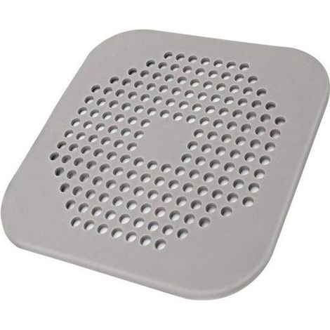 Bouchon de vidange carré - Silicone de qualité supérieure - 14,5 cm - Antidérapant avec ventouses - Facile à nettoyer (1/5)