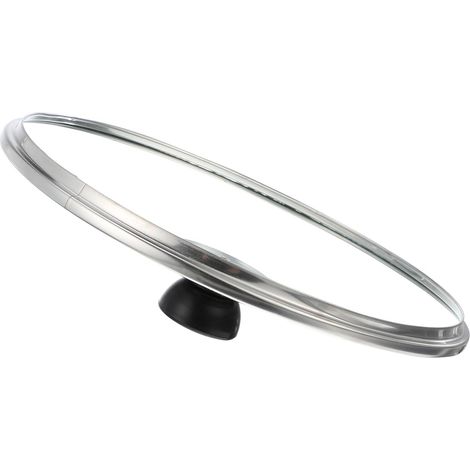 Transparent Pot Lid 24 CM Anti Splash Function for Use on