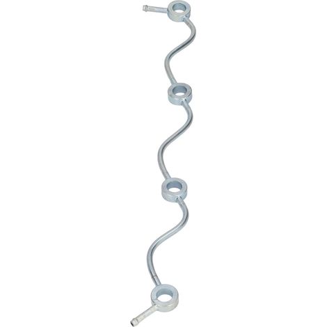 Tuyau haute pression en acier inoxydable pour injecteur de moteur Kubota V3300, résistant à la corrosion pour excavatrices. (1/5)