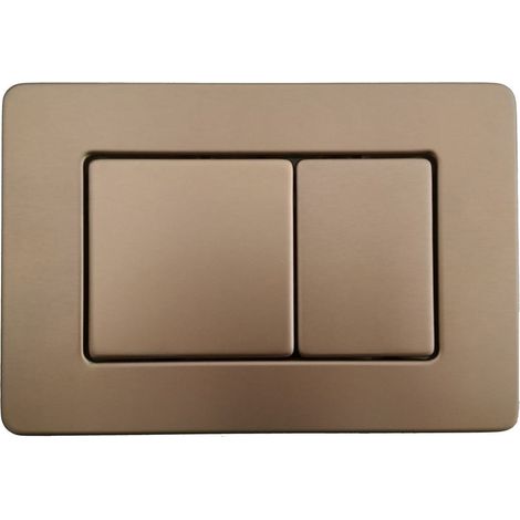 Placa de gatillo de oro rosa cepillado (1/2)